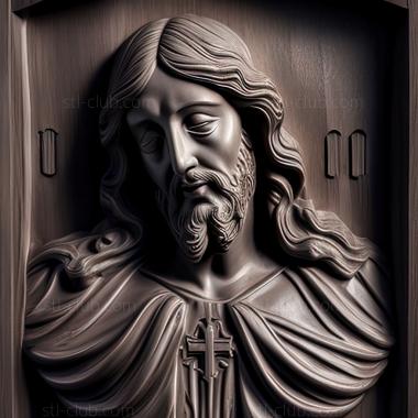 3D model st jesus (STL)